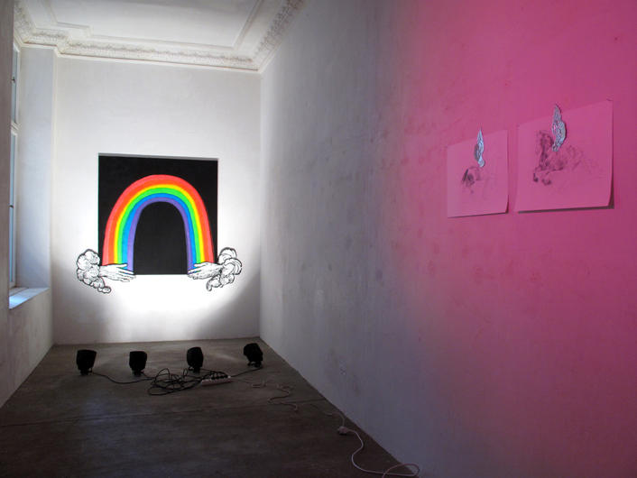 installation view, 