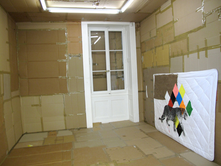 View of 'R.Kipling' installed in Villa du Parc, Annemasse France, 2009.