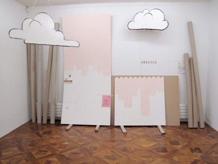 the horror, the horror, 2009, mixed media, dimensions variable